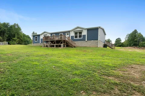 a house view with a outdoor space