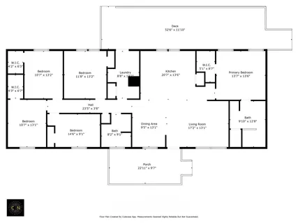 a picture of a floor plan