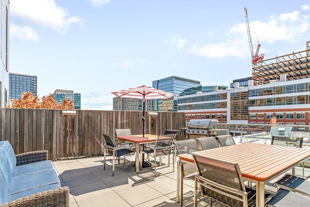 a view of outdoor space with seating space