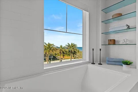 a view of a city with tall buildings