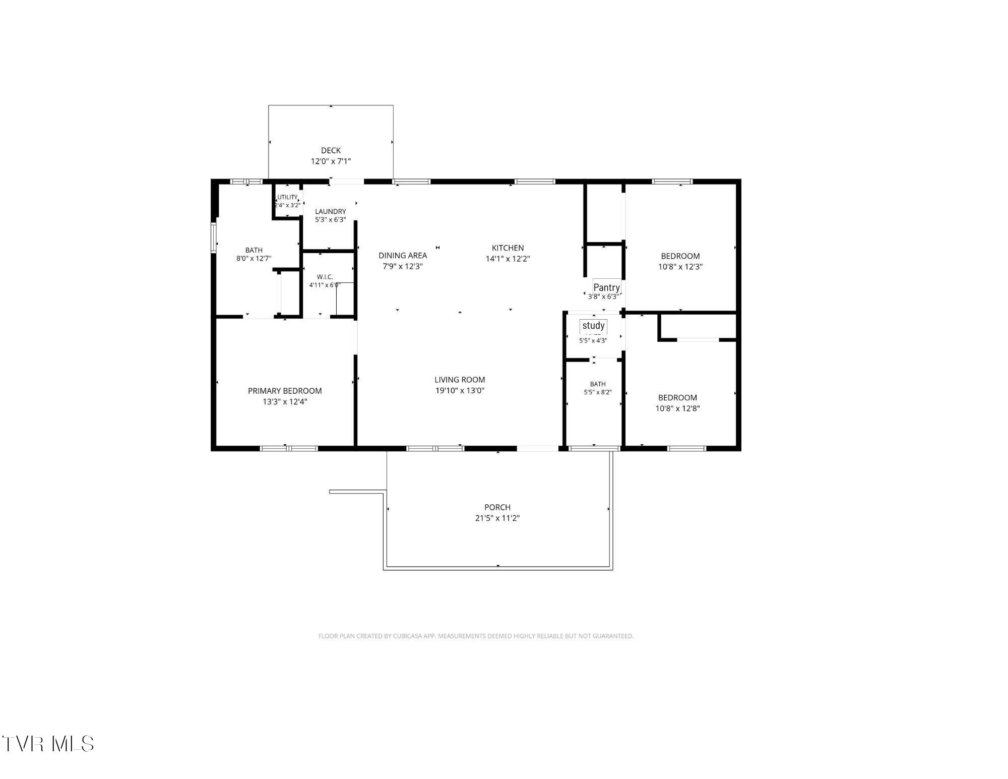 513 Raven Cliff Road Erwin, TN 37650 - Photo 42 of 42 REvised Floorplan