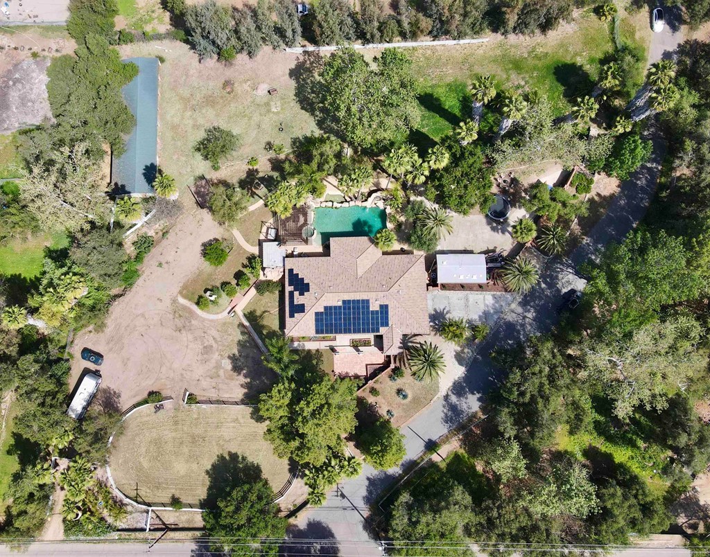 15510 Fruitvale Road Valley Center, CA 92082 - Photo 1 of 1 an aerial view of residential houses with outdoor space