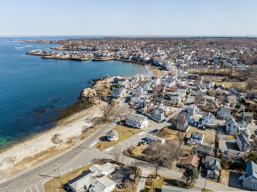 5 White Way Rockport, MA 01966 - Photo 36 of 41 an aerial view of a house with a lake view