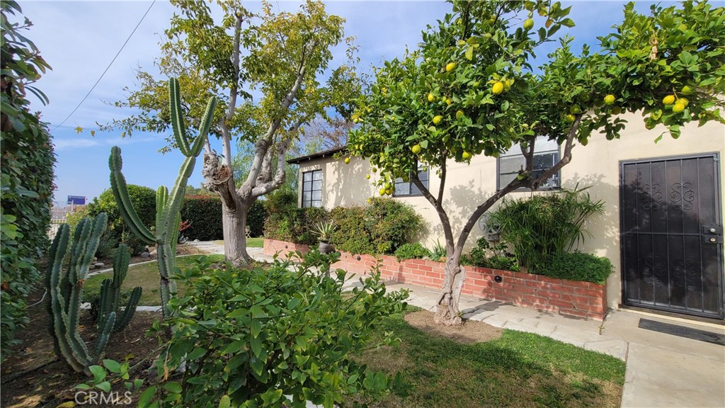 2701 Berkeley Street Bakersfield, CA 93305 - Photo 25 of 58 a view of a backyard with a garden