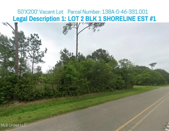 $25,000 | 0 Washington Street, Bay St. Louis, MS 39520