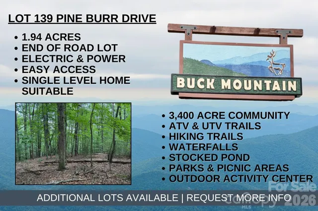 $34,900 | Tbd Pine Burr Drive, Unit 139, Purlear, NC 28665