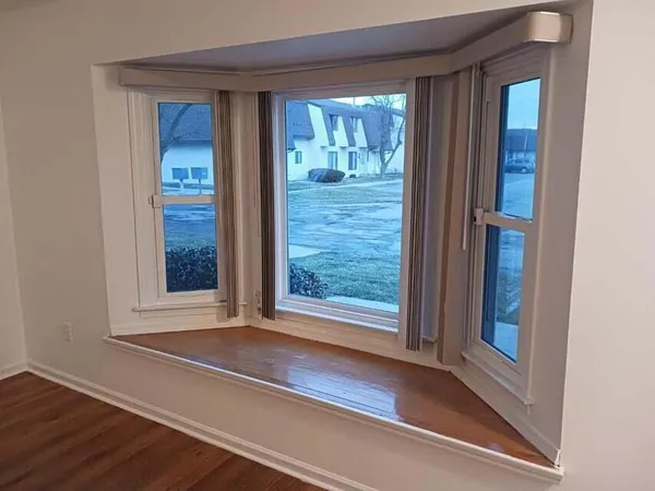 a view of front door