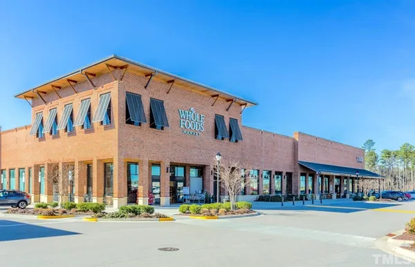 a front view of a building