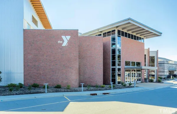 a view of a building with street