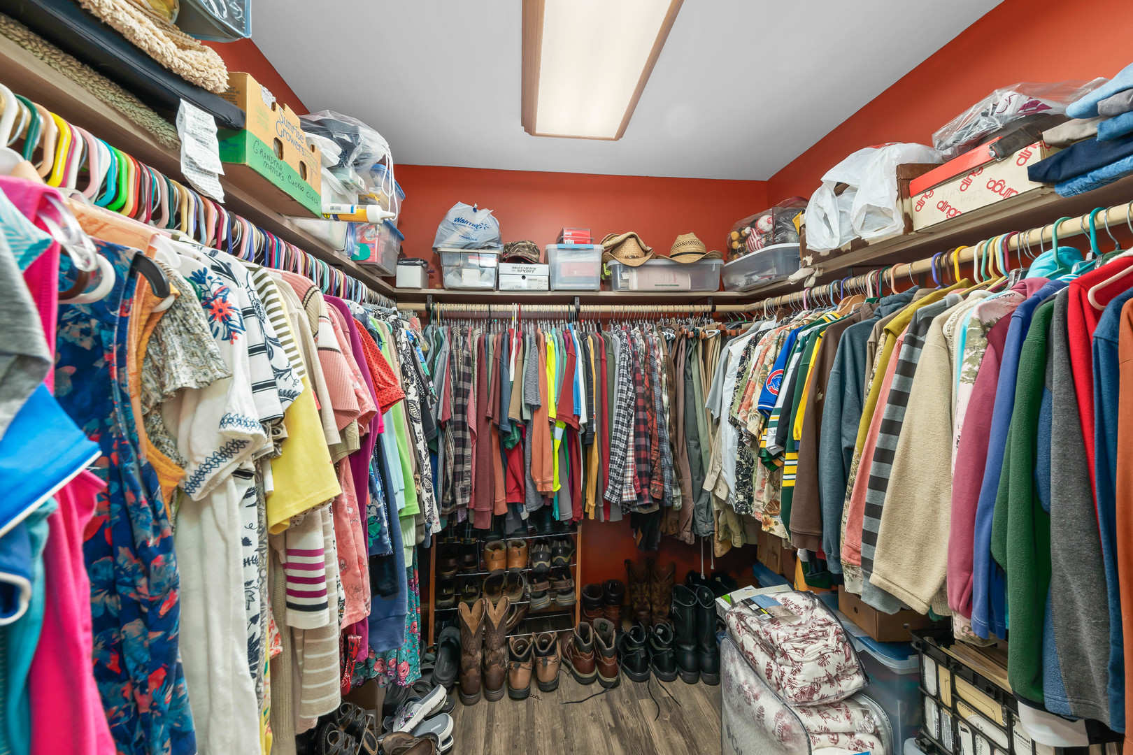 26310 South McKinley Woods Road Channahon, IL 60410 - Photo 21 of 49 a view of walk in closet with clothes