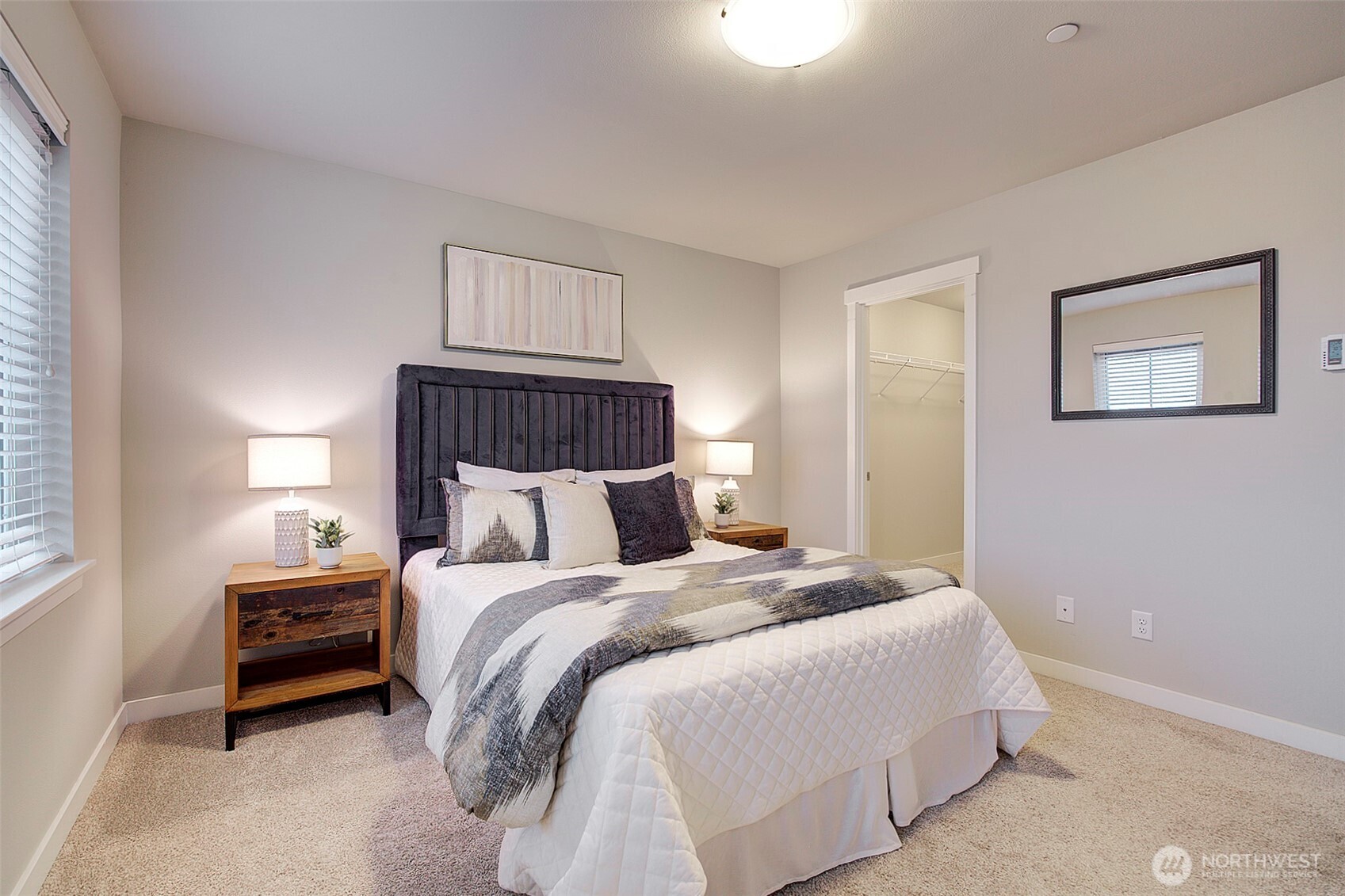 1325 Seattle Hill Road, Unit L2 Bothell, WA 98012 - Photo 29 of 36 a bedroom with a bed and a window