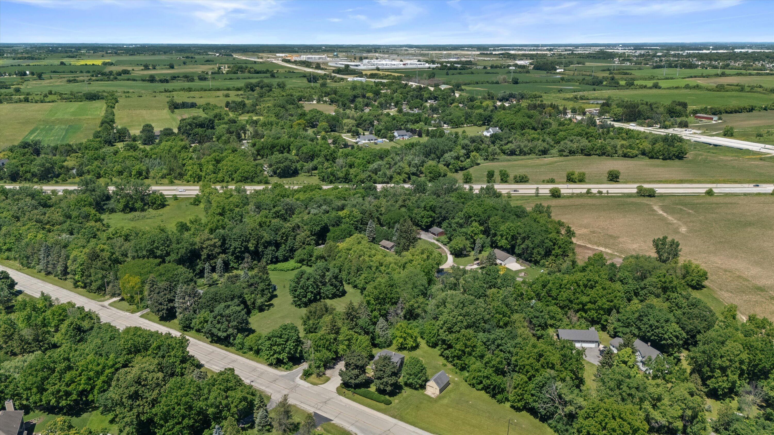 340 Old Green Bay Road Somers, WI 53144 - Photo 11 of 55 Aerial
