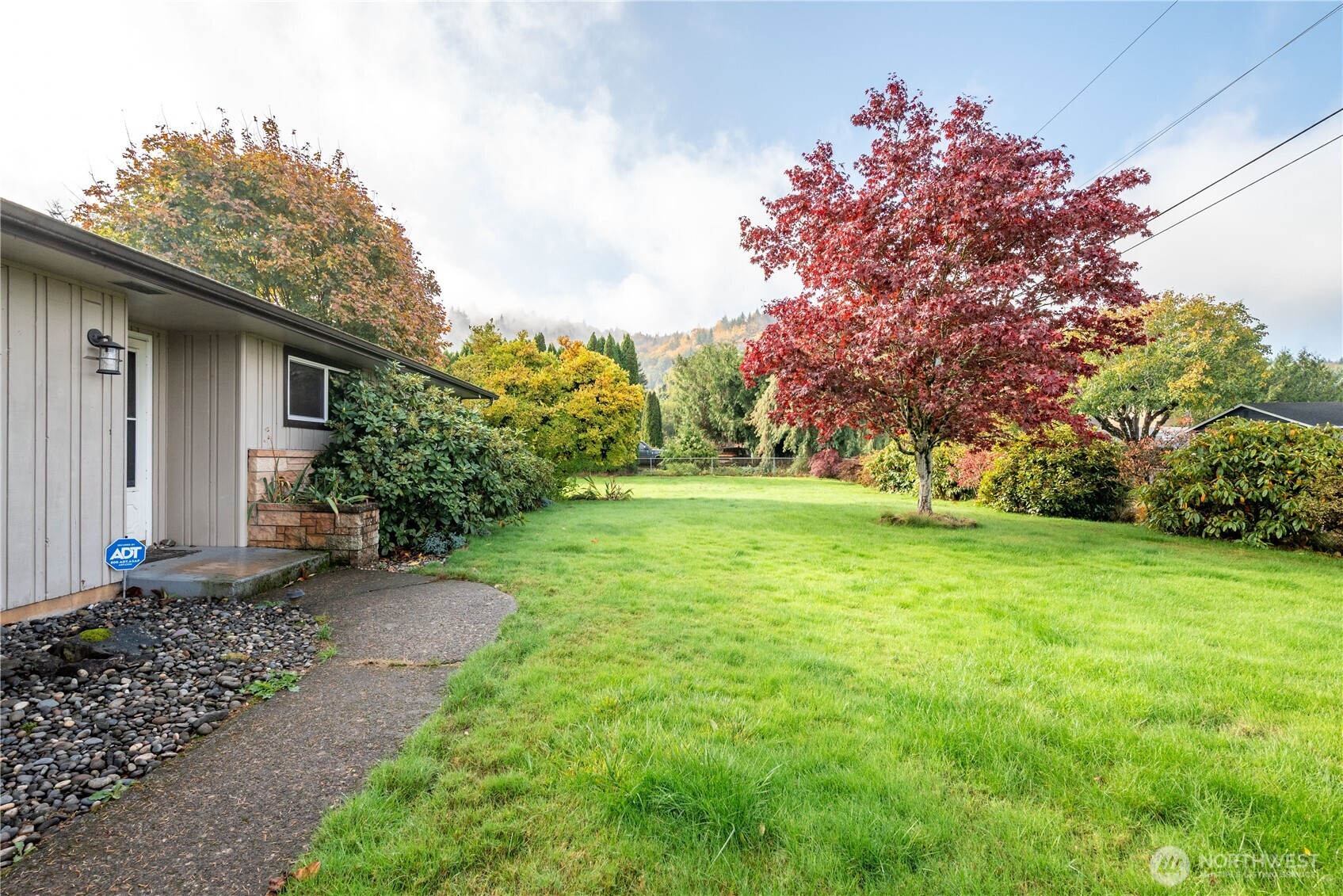 2128 44th Avenue Longview, WA 98632 - Photo 4 of 35 a backyard of a house with lots of green space