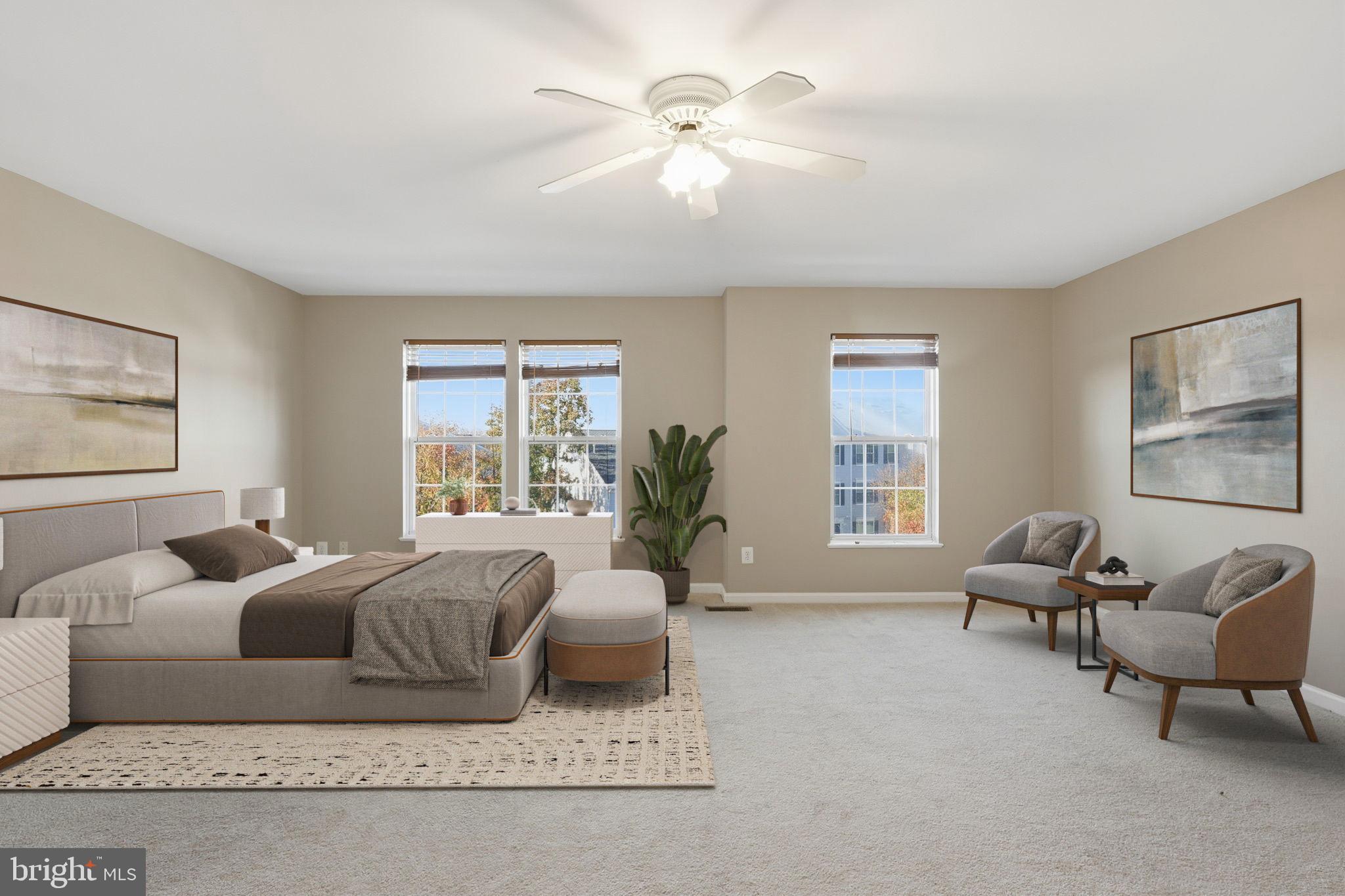 9304 Witch Hazel Way Manassas, VA 20110 - Photo 13 of 45 a living room with furniture and a window