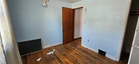 wooden floor in an empty room