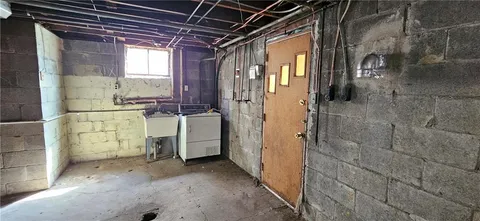 a view of under construction room and staircase