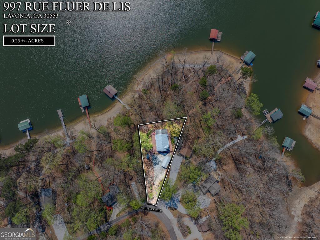 997 Rue Fluer De Lis Lavonia, GA 30553 - Photo 37 of 38 a view of a backyard