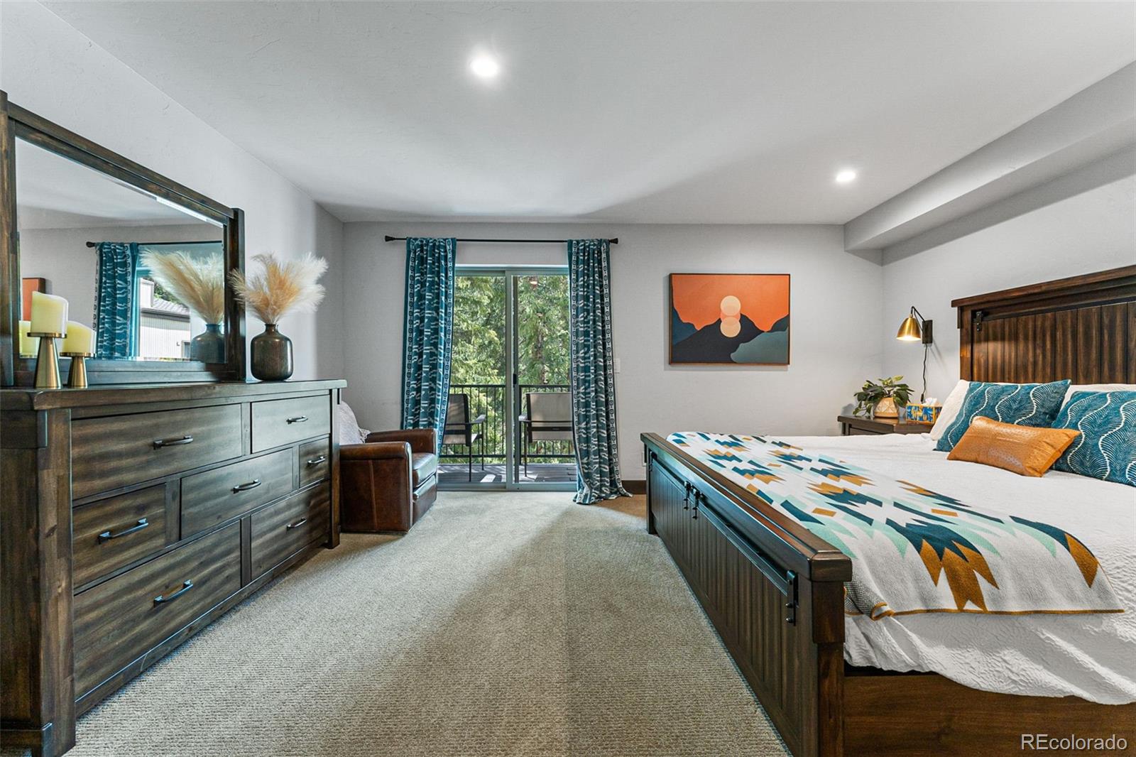 500 Vasquez Road, Unit 7A Winter Park, CO 80482 - Photo 21 of 49 a bed room with a bed and a tv