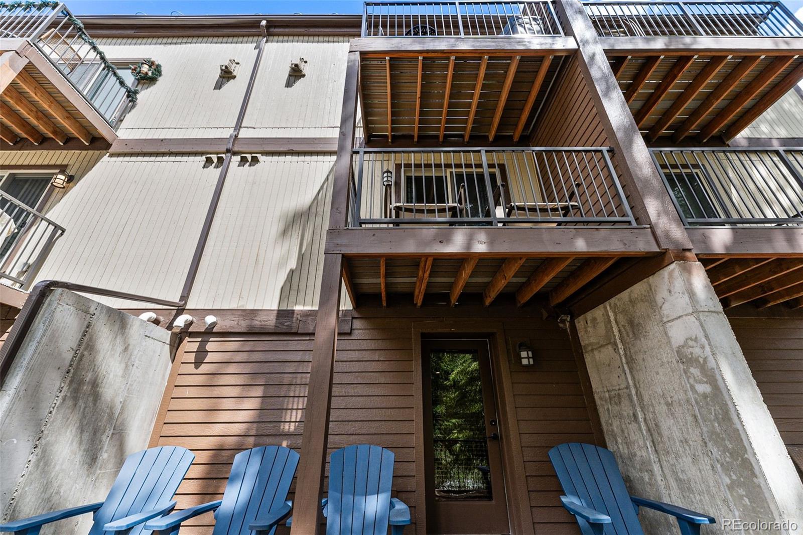 500 Vasquez Road, Unit 7A Winter Park, CO 80482 - Photo 45 of 49 a view of balcony with wooden floor and fence