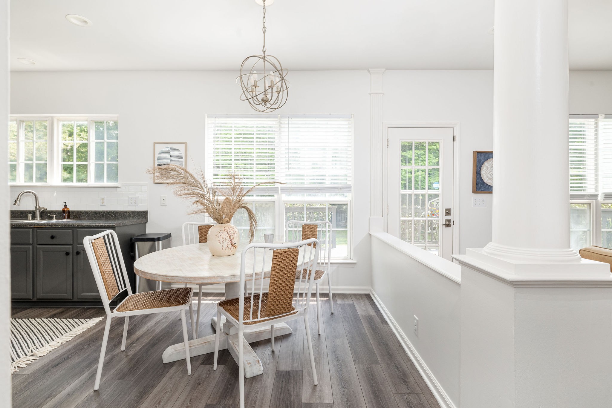 310 Devonshire Drive Franklin, TN 37064 - Photo 14 of 47 a view of a dining room with furniture wooden floor and chandelier