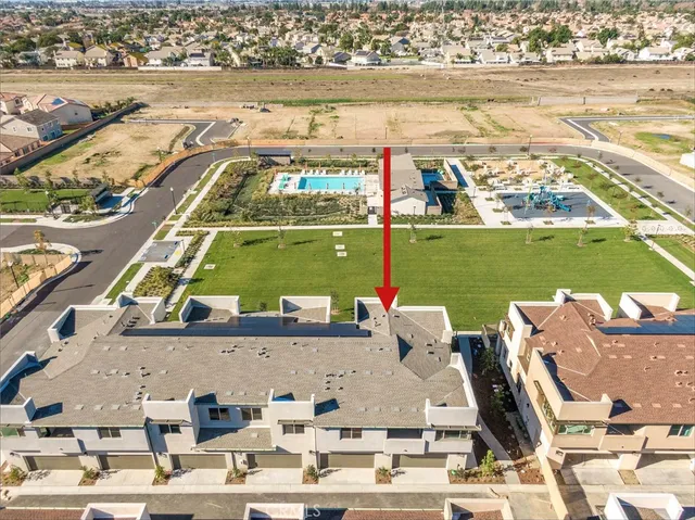 a view of a swimming pool with a outdoor space