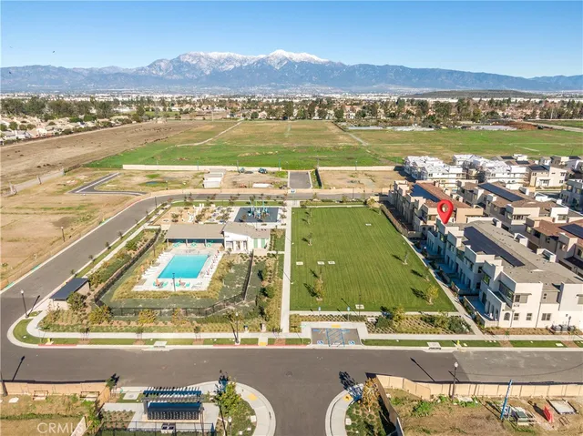 a view of a house with a ocean view