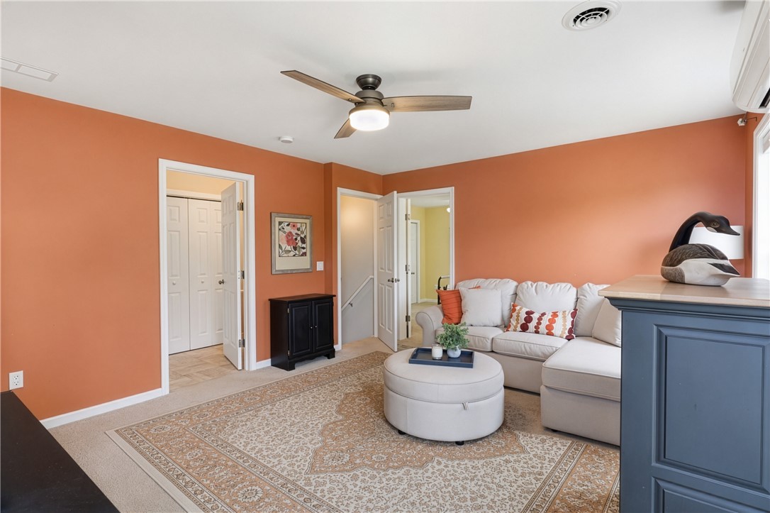 5791 Joy Road Conesus, NY 14435 - Photo 22 of 48 Additional upstairs lounge area perfect for media, relaxing, or games.