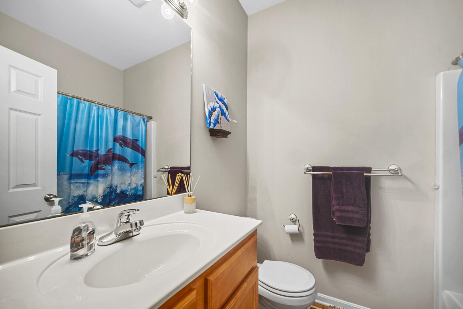 1055 Doe Path Lane Crown Point, IN 46307 - Photo 17 of 26 a bathroom with a sink toilet and vanity