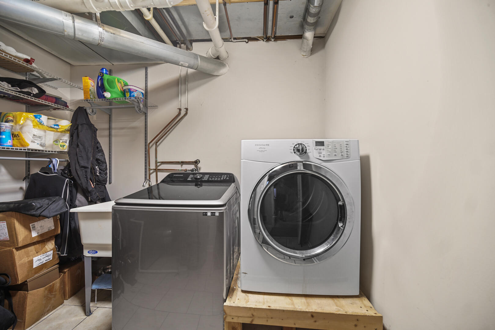 1055 Doe Path Lane Crown Point, IN 46307 - Photo 24 of 26 a utility room with dryer and washer