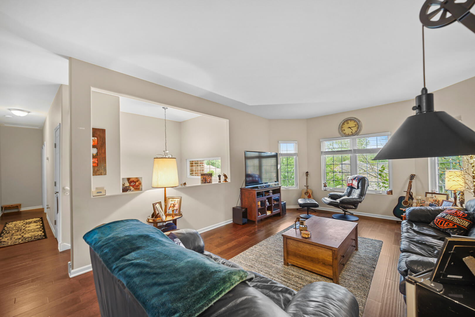 1055 Doe Path Lane Crown Point, IN 46307 - Photo 10 of 26 a living room with furniture and a large window