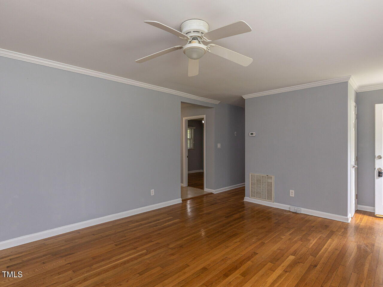 4607 Blanchard Road Durham, NC 27713 - Photo 8 of 31 wooden floor in an empty room