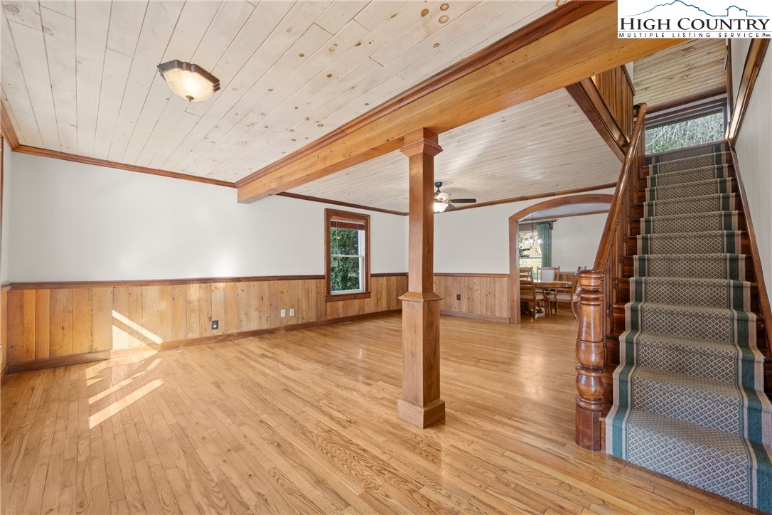 211 Possum Hollow Road Blowing Rock, NC 28605 - Photo 20 of 46 a view of entryway with wooden floor