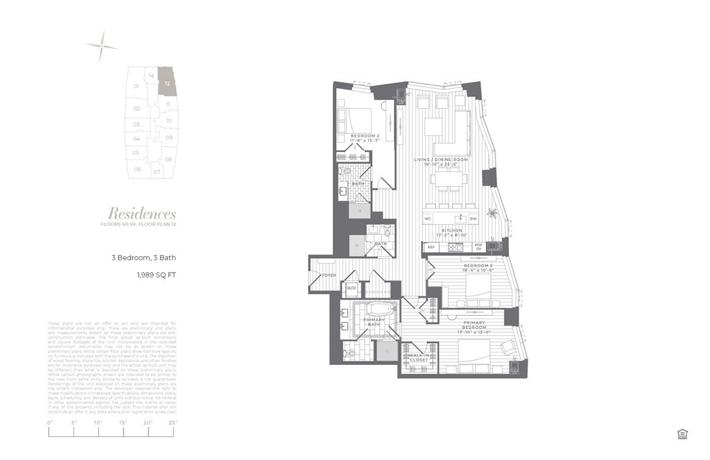 240 Devonshire Street, Unit 5012 Boston, MA 02110 - Photo 40 of 40 a picture of floor plan