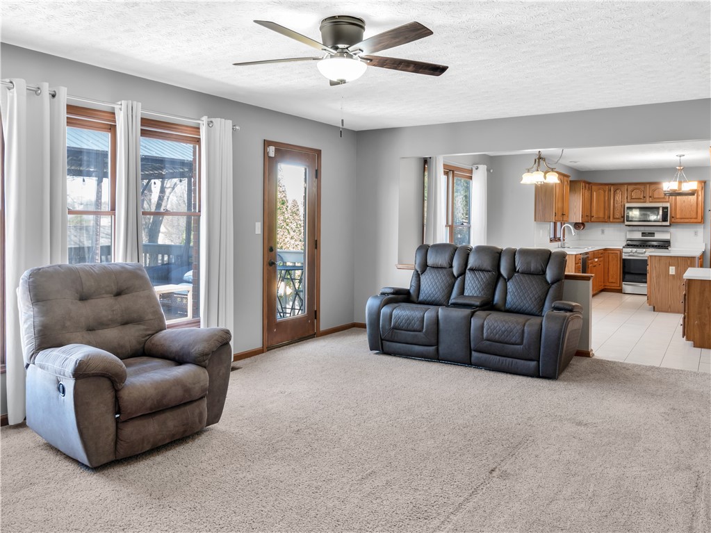 25 Callaway Springboro, OH 45066 - Photo 51 of 51 This inviting living space features an open floorplan with views into the kitchen and abundant natural light.