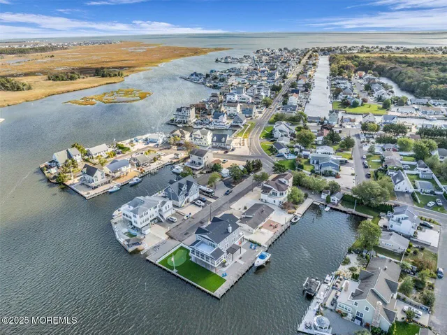 a view of a city with ocean view