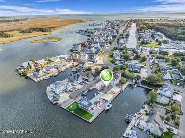 a view of a lake with a mountain view