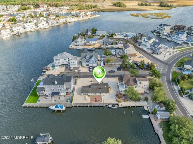 a view of a lake with a mountain view