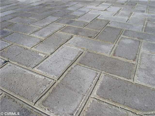 2901 Skipton Road Richmond, VA 23225 - Photo 18 of 21 Patio/Deck - ~ 400 sqft Masonry Patio Hand mortar