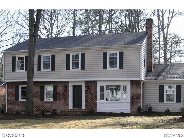 2901 Skipton Road Richmond, VA 23225 - Photo 2 of 21 Exterior Front - This house anchors the corner of