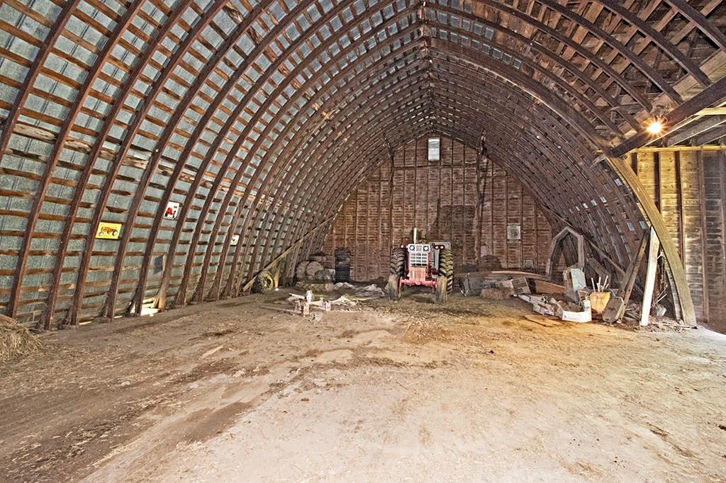 104 Rea Road Avella, PA 15312 - Photo 19 of 25 AN INSIDE VIEW OF THE CLEAR SPAN TONGUE & GROOVE BARN. PLENTY OF ROOM FOR YOUR FARM EQUIPMENT.