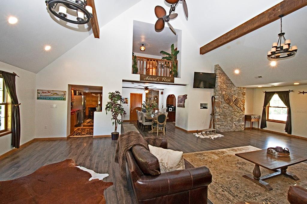 104 Rea Road Avella, PA 15312 - Photo 5 of 25 ANOTHER VIEW OF THE ENORMOUS FAMILY ROOM.