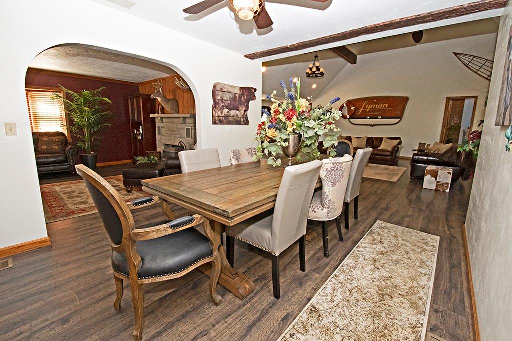 104 Rea Road Avella, PA 15312 - Photo 8 of 25 THE DINING ROOM IS PERFECT FOR ENTERTAINING & HOSTING A FAMILY GATHERING.