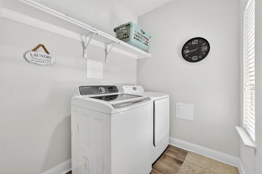 136 Gleeson Drive Red Oak, TX 75154 - Photo 35 of 40 a view of washer and dryer