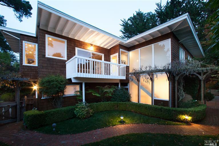 225 Ricardo Road Mill Valley, CA 94941 - Photo 1 of 1 a front view of a house with a garden and plants