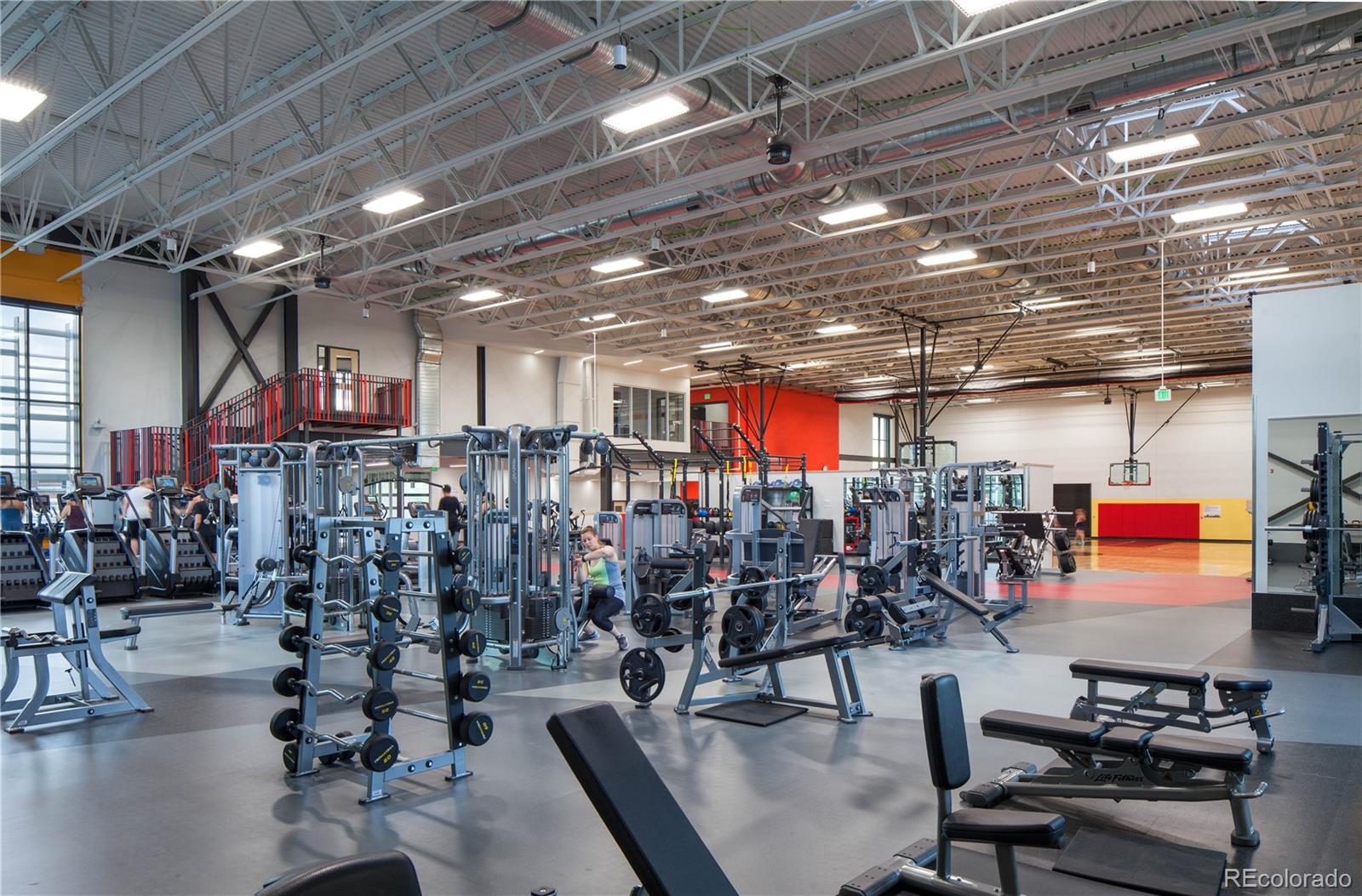 1284 Columbine Street, Unit 2 Denver, CO 80206 - Photo 26 of 34 a view of a room with gym equipment