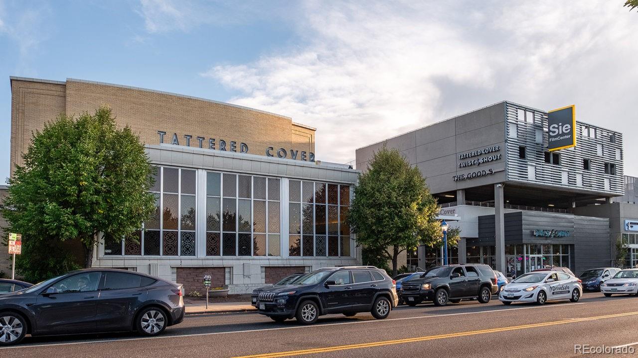 1284 Columbine Street, Unit 2 Denver, CO 80206 - Photo 29 of 34 a car parked in front of a building