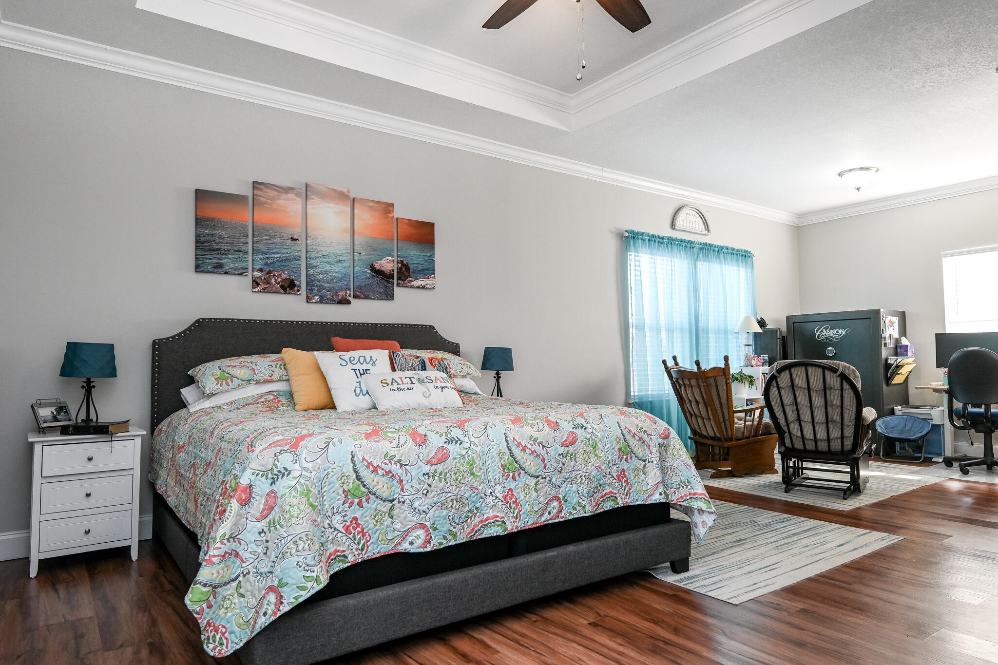 276 Mason Road McDonald, TN 37353 - Photo 28 of 67 a bedroom with a bed and wooden floor