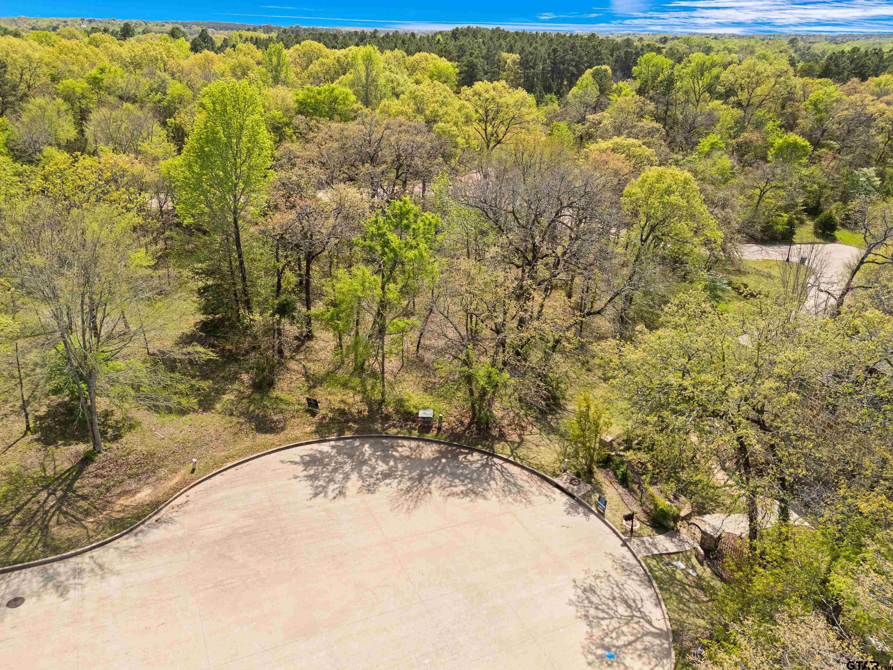 view of a yard with wooden fence