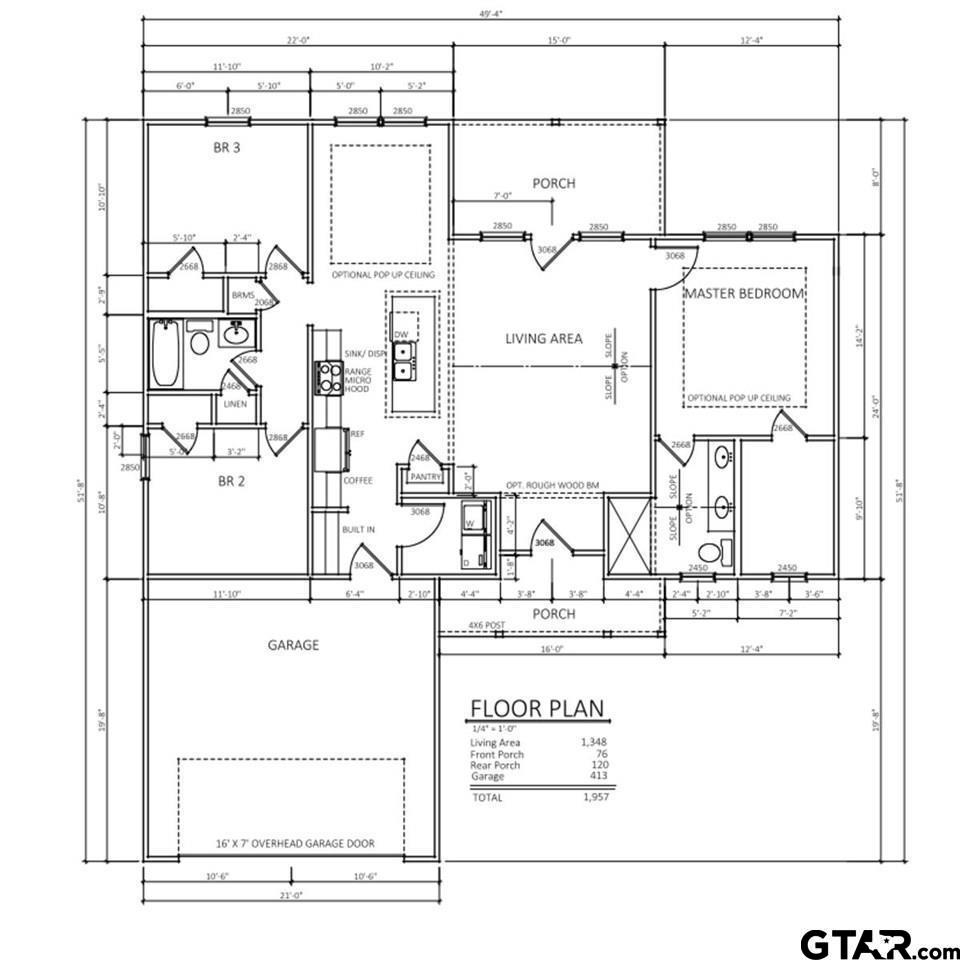 148 Brenlind Lane Mineola, TX 75773 - Photo 2 of 6 view of a black and white photo