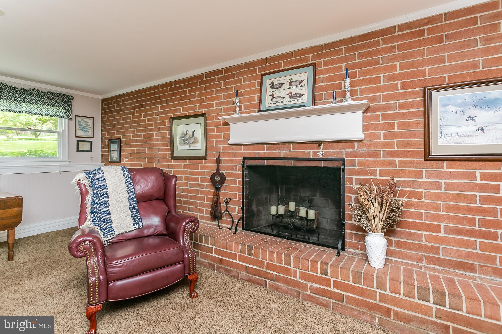 1701 Parkvue Road Fallston, MD 21047 - Photo 47 of 59 BRICK HEARTH & FIREPLACE